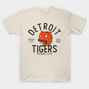 Vintage Detroit-Tigers est 1894 T-Shirt